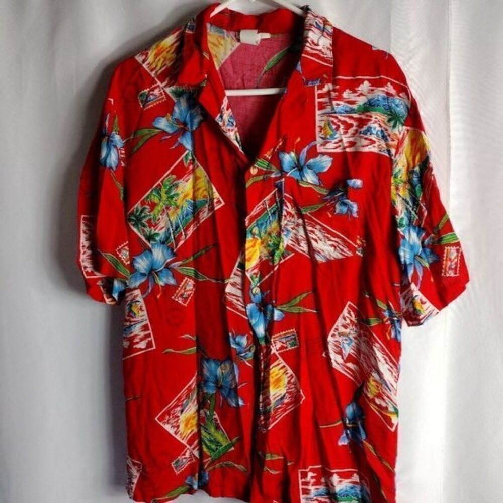 Vintage Kona Coast Hawaiian shirt